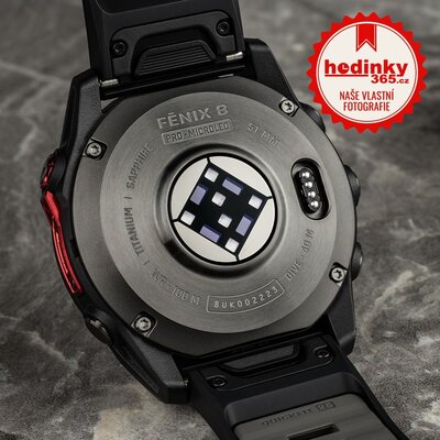 Garmin Fenix 8 Pro MicroLED 51mm, Sapphire Carbon Gray DLC Titanium Black