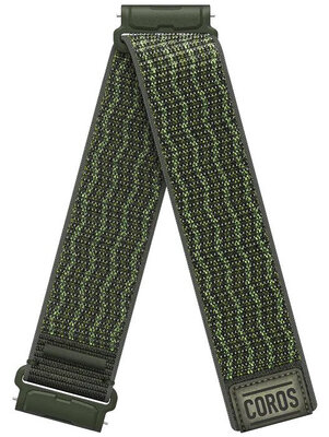 Nylonový řemínek Coros (pro Nomad), zelený, Quick Release