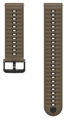 Silikonový řemínek Coros (pro Nomad), hnědý, Quick Release, prodloužená délka