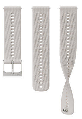 Silikonový řemínek Suunto 22mm (pro Suunto Athletic 6), šedý, Quick Release, velikost S+M