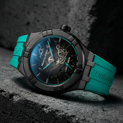 Maurice Lacroix Aikon Automatic Skeleton AI6028-DLB0B-030-H Label Noir Limited Edition 100pcs (+ náhradní řemínek)