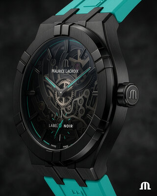Maurice Lacroix Aikon Automatic Skeleton AI6028-DLB0B-030-H Label Noir Limited Edition 100pcs (+ náhradní řemínek)