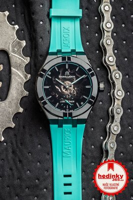 Maurice Lacroix Aikon Automatic Skeleton AI6028-DLB0B-030-H Label Noir Limited Edition 100pcs (+ náhradní řemínek)