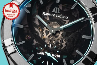 Maurice Lacroix Aikon Automatic Skeleton AI6028-DLB0B-030-H Label Noir Limited Edition 100pcs (+ náhradní řemínek)