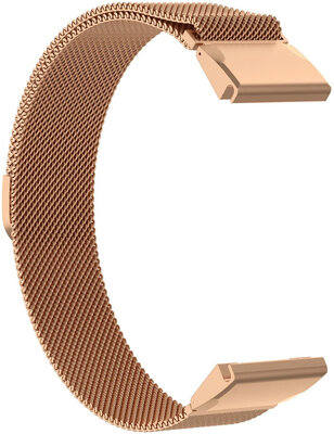 Ocelový náramek Ricardo Anfo 22mm, Rose Gold, QuickFit