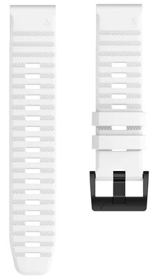 Silikonový řemínek Ricardo 26mm (pro Garmin Fenix 8/7X/6X (51mm), Tactix aj.), bílý V2, QuickFit