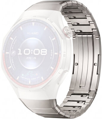 Titanový náramek Ricardo (pro Huawei Watch GT 6 Pro), stříbrný, QuickFit