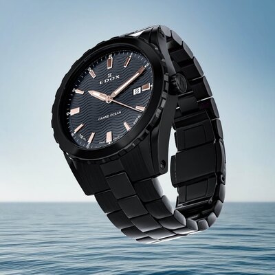 Edox Grand Ocean Date Quartz 53102-37nm-nir