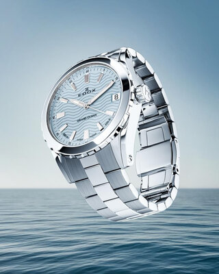 Edox Grand Ocean Lady Date Quartz 53103-3m-bucn