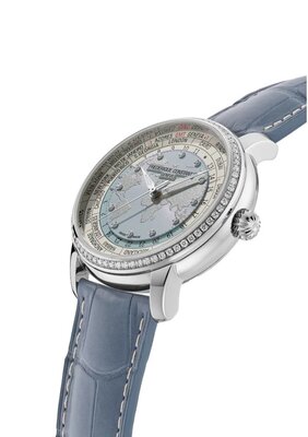 Frederique Constant Manufacture Classic Worldtimer Automatic FC-719LBWD3DH6 Limited Edition 88pcs (+ náhradní řemínek)