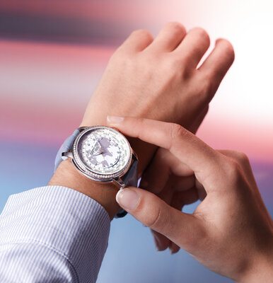 Frederique Constant Manufacture Classic Worldtimer Automatic FC-719LBWD3DH6 Limited Edition 88pcs (+ náhradní řemínek)