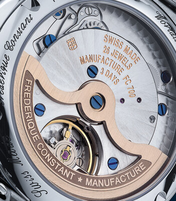 Frederique Constant Manufacture Classic Worldtimer Automatic FC-719LBWD3DH6 Limited Edition 88pcs (+ náhradní řemínek)