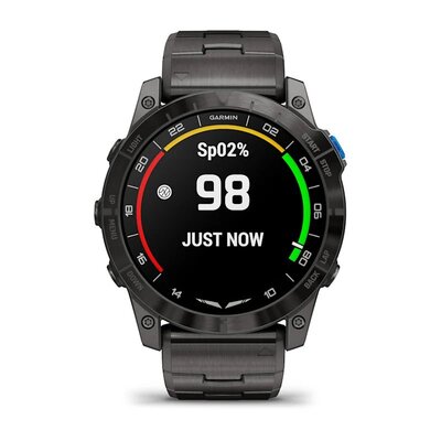 Garmin D2 Mach 1 Pro (Premium), Titanium Bracelet (+ náhradní řemínek)