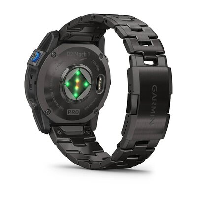 Garmin D2 Mach 1 Pro (Premium), Titanium Bracelet (+ náhradní řemínek)