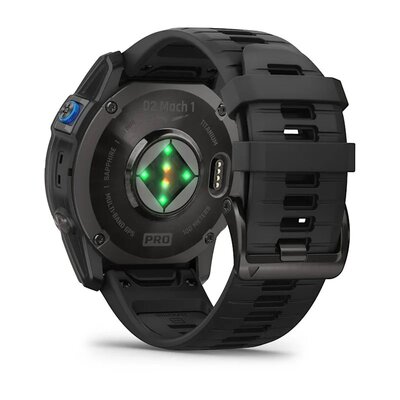 Garmin D2 Mach 1 Pro (Premium), Titanium Bracelet (+ náhradní řemínek)
