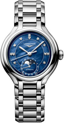 Longines Elegance PrimaLuna Automatic Moonphase L8.126.4.97.6