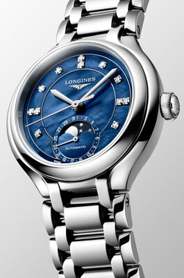 Longines Elegance PrimaLuna Automatic Moonphase L8.126.4.97.6
