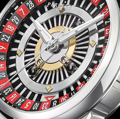 Perrelet Turbine Automatic A4066/S3 Casino Roulette Limited Edition 100pcs (+ náhradní řemínek)