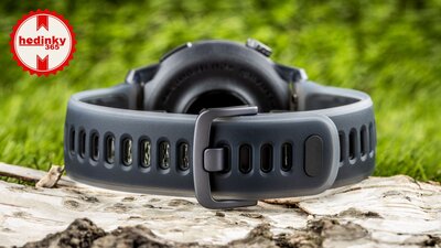 Coros Pace 4 Black Crystal / Silicone Band