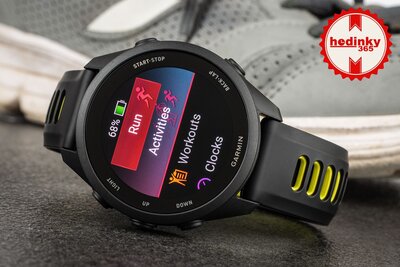 Garmin Forerunner 170 Black/Amp Yellow