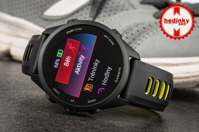 Garmin Forerunner 170 Black/Amp Yellow