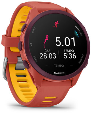 Garmin Forerunner 170 Music Red Pink/Mango