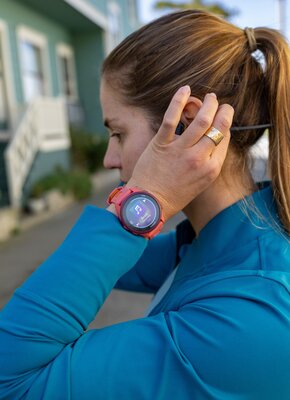Garmin Forerunner 170 Music Red Pink/Mango