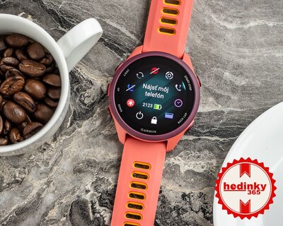 Garmin Forerunner 170 Music Red Pink/Mango