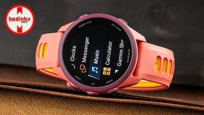 Garmin Forerunner 170 Music Red Pink/Mango