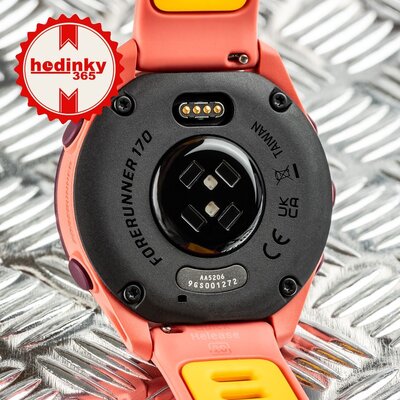 Garmin Forerunner 170 Music Red Pink/Mango