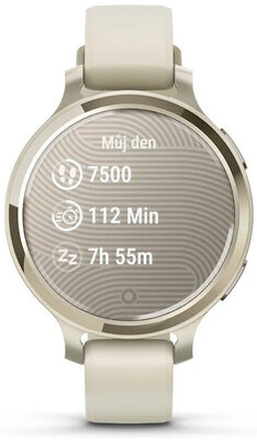 Garmin Lily 2 Active Lunar Gold / Bone Silicone Band (rozbalené)