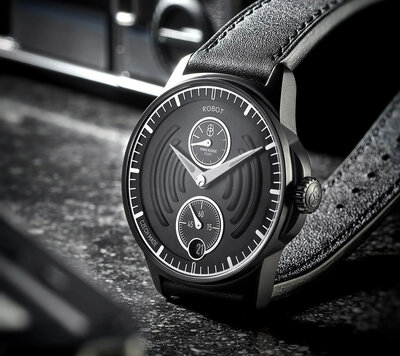 Robot Aerodynamic Black Nickel Mechanical 2101ST02