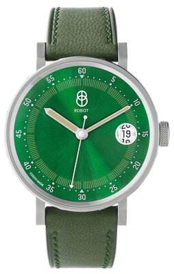 Robot Graphic Sutnar Chameleon Green Automatic 1901ST07