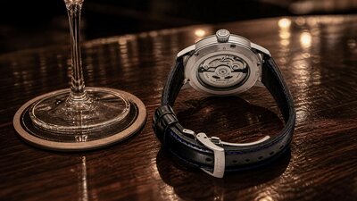 Seiko Presage Automatic GMT SSK049J1 Cocktail Time "Silver Bullet"