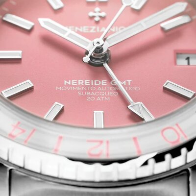 Venezianico Nereide GMT Rosa 39 Automatic 3521506C