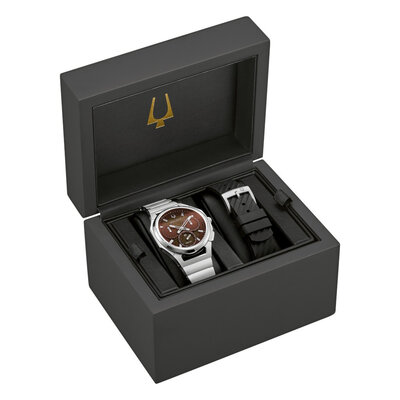 Bulova Curv Quartz 96K117 (+ náhradní řemínek)