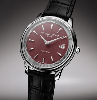 Frederique Constant Classics Moneta Solarmetre FC-120BRG3S6 (+ náhradní řemínek)