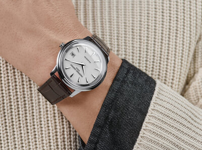 Frederique Constant Classics Moneta Solarmetre FC-120W3S6 (+ náhradní řemínek)