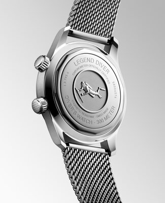 Longines Heritage Legend Diver Automatic Chronometer L3.795.4.59.9 (+ náhradní řemínek)