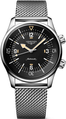 Longines Heritage Legend Diver Automatic Chronometer L3.795.4.59.9 (+ náhradní řemínek)