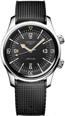 Longines Heritage Legend Diver Automatic Chronometer L3.795.4.59.9 (+ náhradní řemínek)