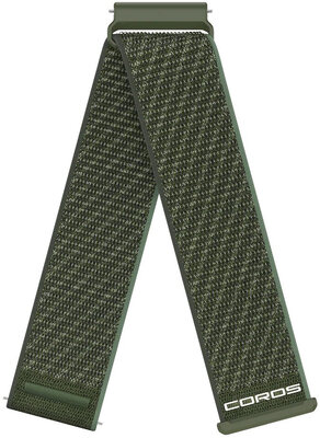 Nylonový řemínek Coros (pro Apex 4 42mm, Pace 4, Pace Pro aj.), zelený, Quick Release