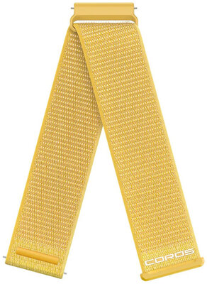 Nylonový řemínek Coros (pro Apex 4 46mm, Nomad), žlutý, Quick Release