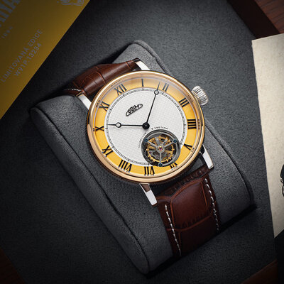 Prim Tourbillon Bedřich Smetana Gold Automatic W91P.13235.C Limited Edition 25pcs