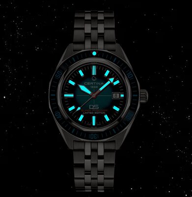 Certina DS Super PH2000M Automatic Powermatic 80 C050.607.44.041.10 Limited Edition 1959 pcs (+ náhradní řemínek)