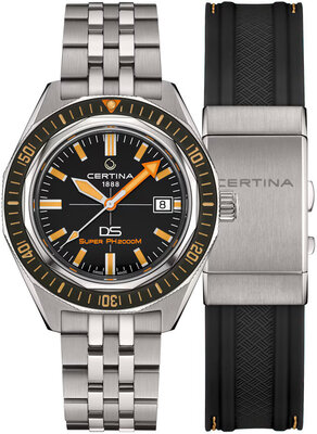 Certina DS Super PH2000M Automatic Powermatic 80 C050.607.44.051.02 (+ náhradní řemínek)
