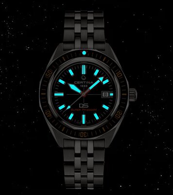 Certina DS Super PH2000M Automatic Powermatic 80 C050.607.44.051.02 (+ náhradní řemínek)