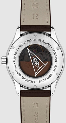 Frederique Constant Runabout Automatic GMT FC-350RBR5B6 Limited Edition 888pcs