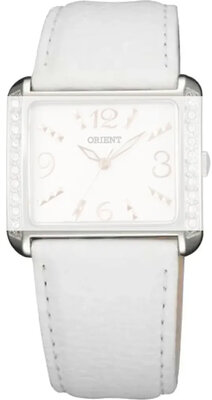 Kožený řemínek Orient UDEELSW 20mm (pro model QCBD), bílý