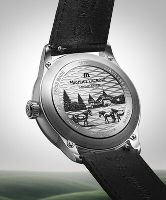 Maurice Lacroix 1975 Legacy Automatic Small Second 756207-SS001-130-2 Vagues du Jura Limited Edition 500pcs